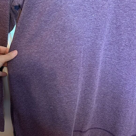 Niloufo Women’s Purple Casual Pullover Crewneck Sweatshirt Size Medium - Picture 3 of 5